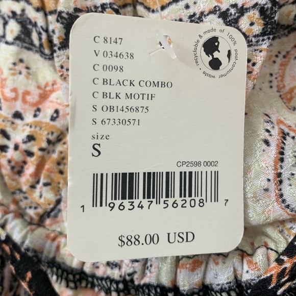 Women’s Free People intimately Bali Mariposa Slip Dress Size Small NEW WITH TAGS - Picture 5 of 8